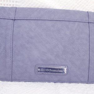 HANDBAG BCB GENERATION, FAUX LEATHER, LILAC CLUTCH